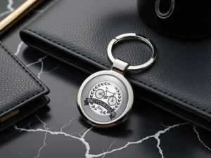 Metal Keychain Modern Style Professional Design